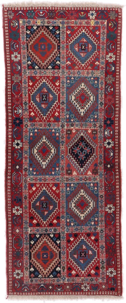 Yalameh Tappeto persiano 200x80 (Iran) Annodato A Mano