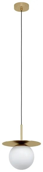 Eglo 39952 - Lampadario a sospensione con filo ARENALES 1xE27/40W/230V oro