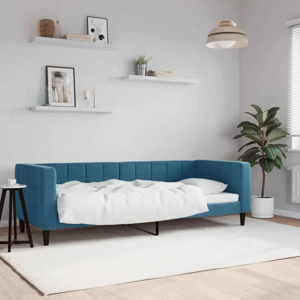 Letto Da Giorno 80x200 Cm İn Velluto /