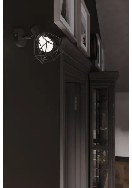 Sollux SL.1105 - Lampada da parete ARTEMIS 1xE14/40W/230V nero