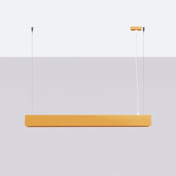 Sollux SL.1396 - Lampadario LED a sospensione con filo SPARK 1xG13/8,5W/230V oro