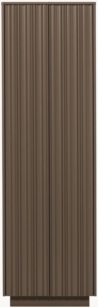 Credenza alta da parete in legno di pino Nova