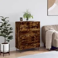 Credenza Rovere Fumo 69,5x34x90 cm in Legno Multistratocod mxl 104718