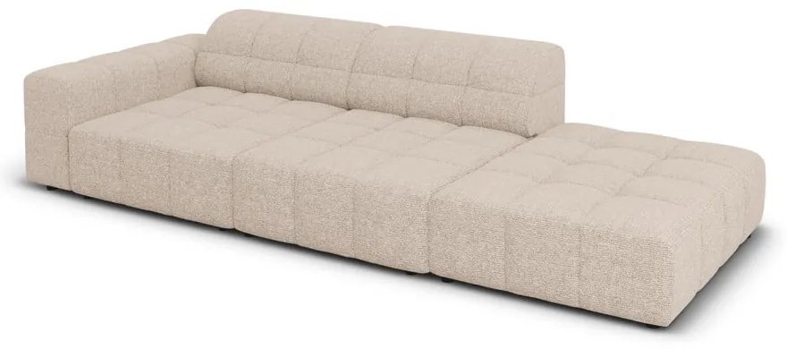 Chaise-lounge beige (con penisola a sinistra) Chicago – Cosmopolitan Design