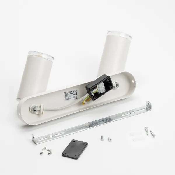 Brilagi - Luce Spot da bagno SELE 2xGU10/30W/230V IP44 bianco