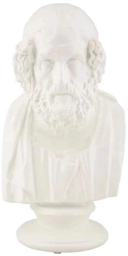 Scultura del Saggio Elegante cm 12,9x12,5x25