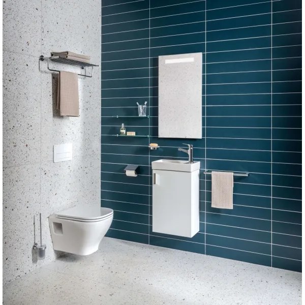 JIKA H45J5111753001 - Mobile bagno PETIT 58,5x38,6 cm bianco con lavabo