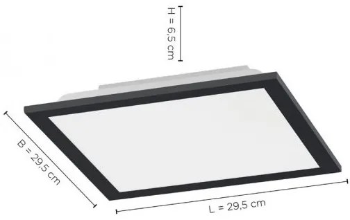 Leuchten Direkt 14754-18- LED Plafoniera dimmerabile FLAT LED/20W/230V +TC