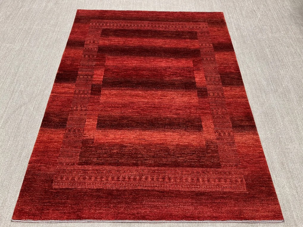 Loribaft Tappeto persiano 230 x 180 Rosso (Iran) Annodato A Mano