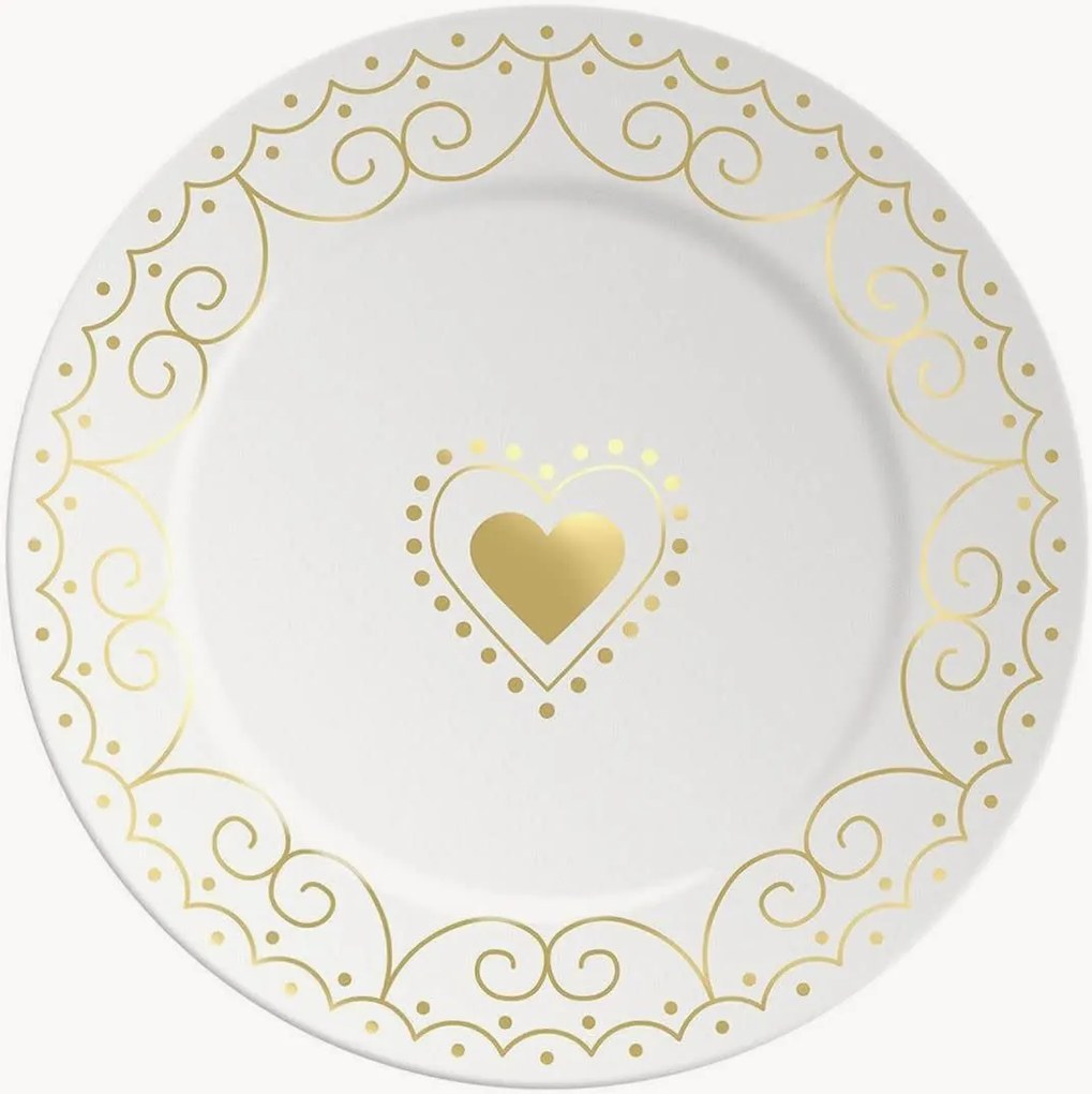 Piatto da dessert Cuore