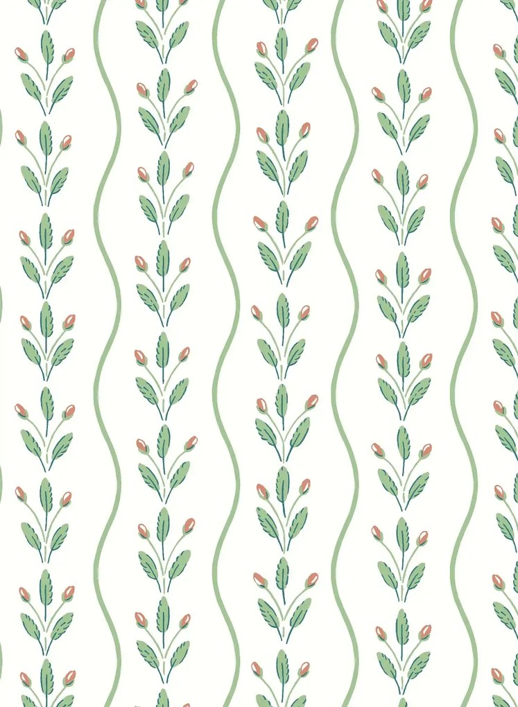 Boråstapeter Carta da parati Flower Buds - 7778
