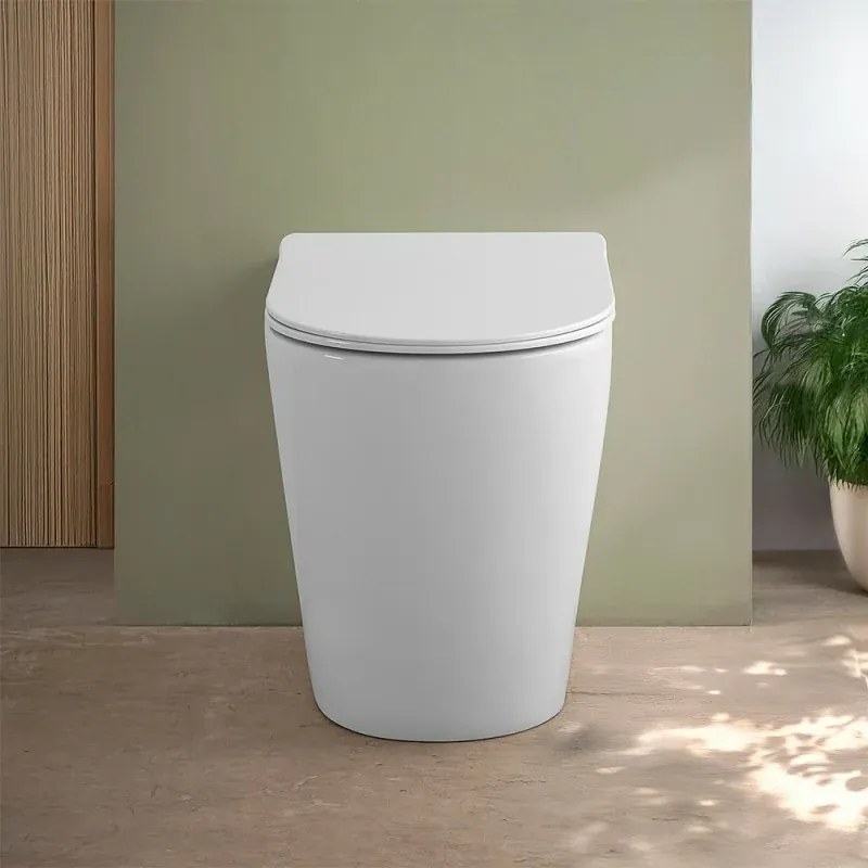Wc altezza 45 cm per persone anziane con sedile soft-close Comfort