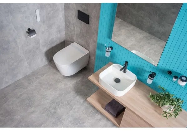 JIKA H8183610001111 - Lavandino da appoggio ASTRA 40x40 cm ceramiche/bianco