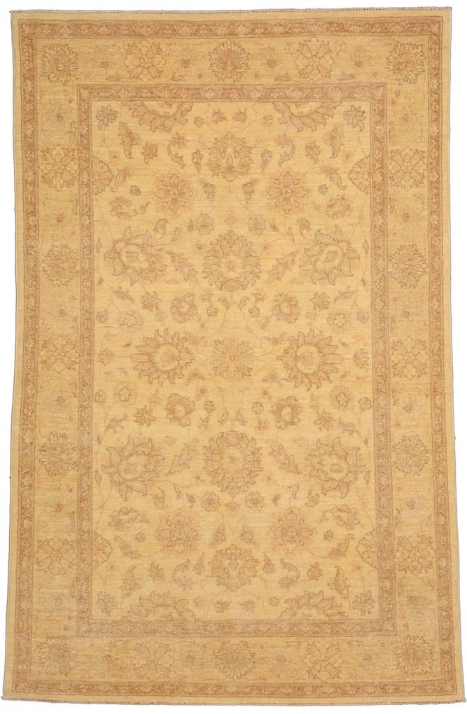 Ziegler Tappeto 190x120 Beige (Pakistan) Annodato A Mano