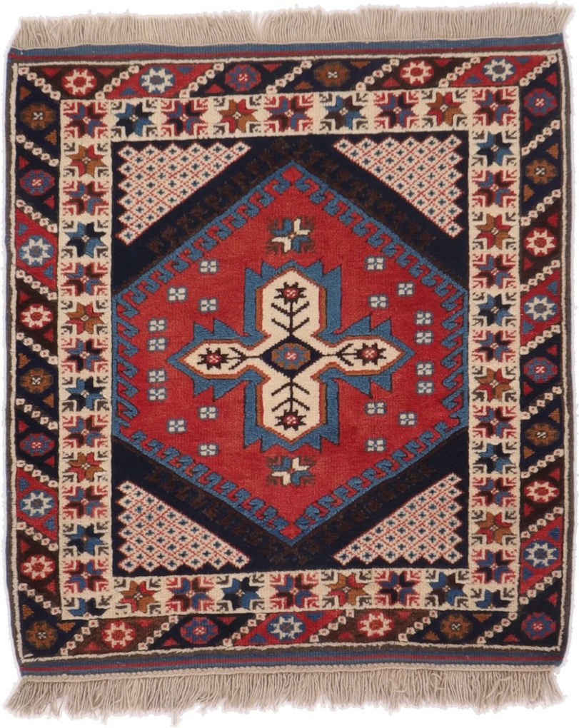 Kars Tappeto 100 x 90 (Iran) Annodato A Mano