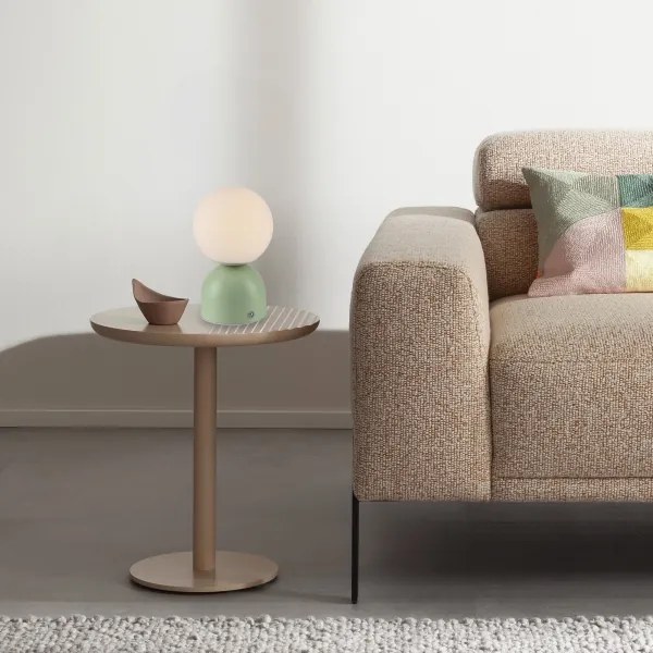 Schöner Wohnen 19218-43 - Lampada da tavolo LED dimmerabile RUDI LED/1,2W/5V verde