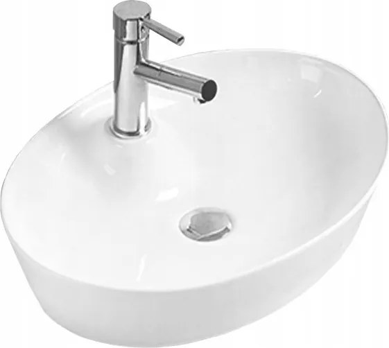 Mexen Aida lavabo da appoggio 55 x 40 cm, bianco - 21205500