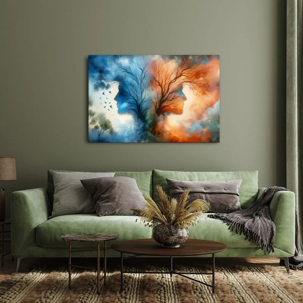Quadro su tela – Armonia di due elementi