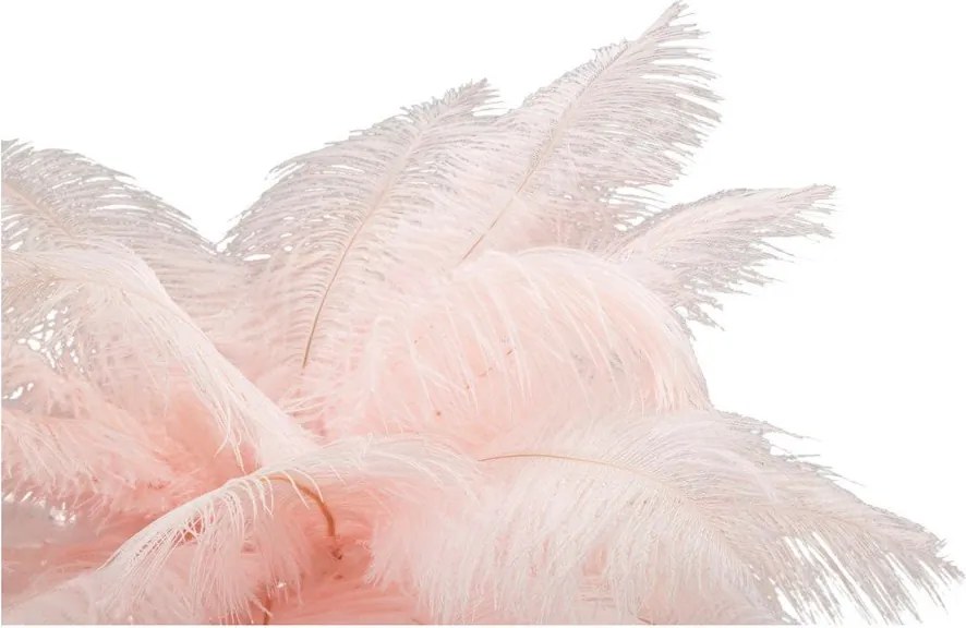 Lampada da tavolo rosa/dorata (altezza totale 55 cm) Palm Pink – Mauro Ferretti