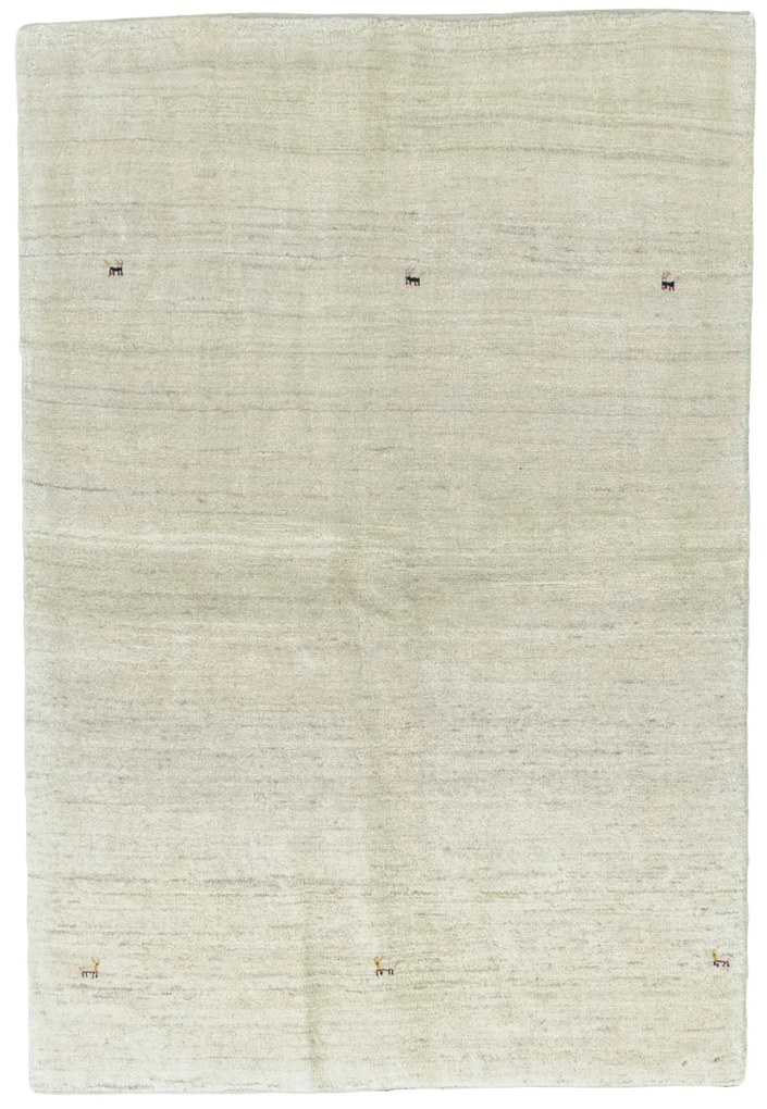 Gabbeh Tappeto 150x210 Beige (Iran) Annodato A Mano