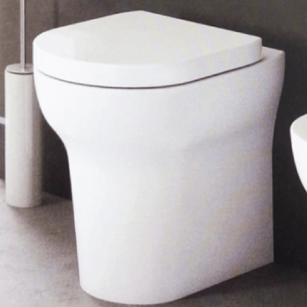 Wc a Terra Senza Brida Ceramica Cielo "Jo" Bianco Lucido