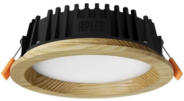 APLED - Lampada LED RONDO WOODLINE LED/6W/230V 3000K diametro 15 cm pino legno solido