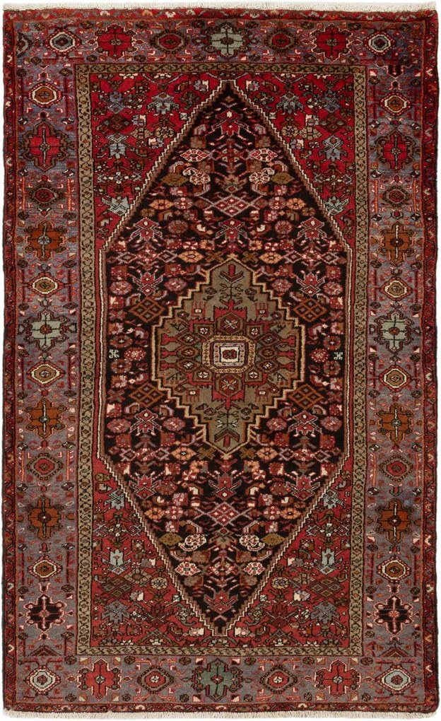 Shiraz Tappeto persiano 220x130 (Iran) Annodato A Mano