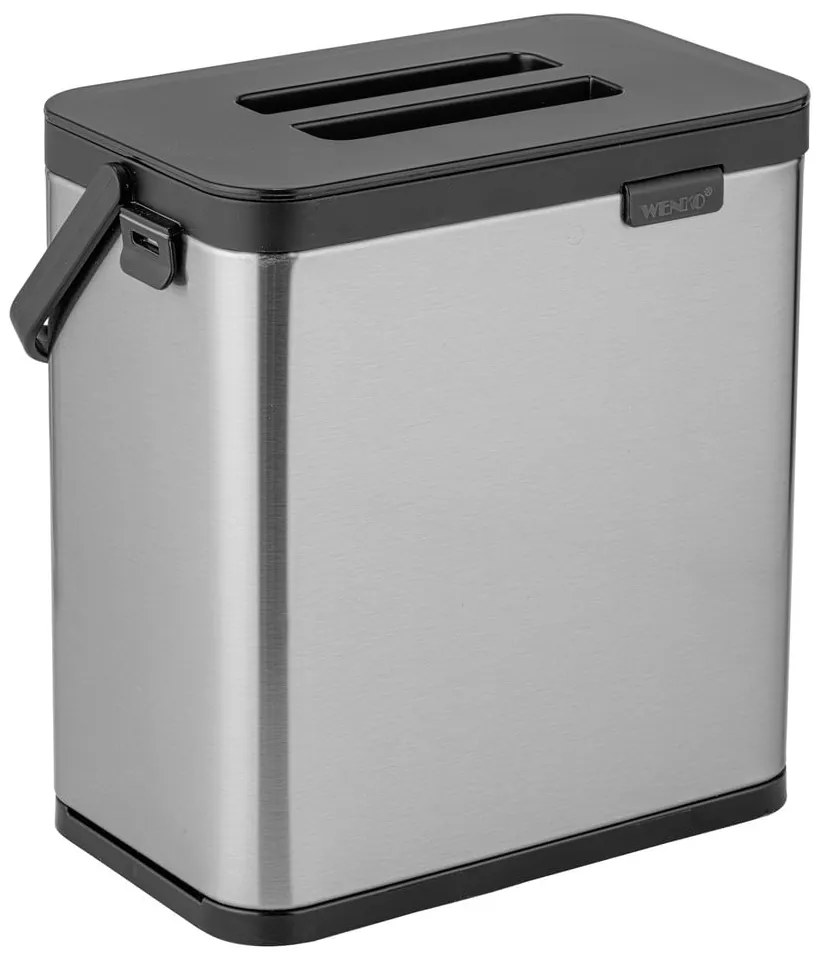 Bidone per l'umido color argento opaco 3 l Colin – Wenko