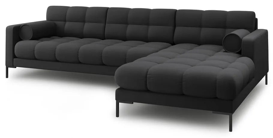 Divano angolare grigio scuro (angolo destro) Bali - Cosmopolitan Design