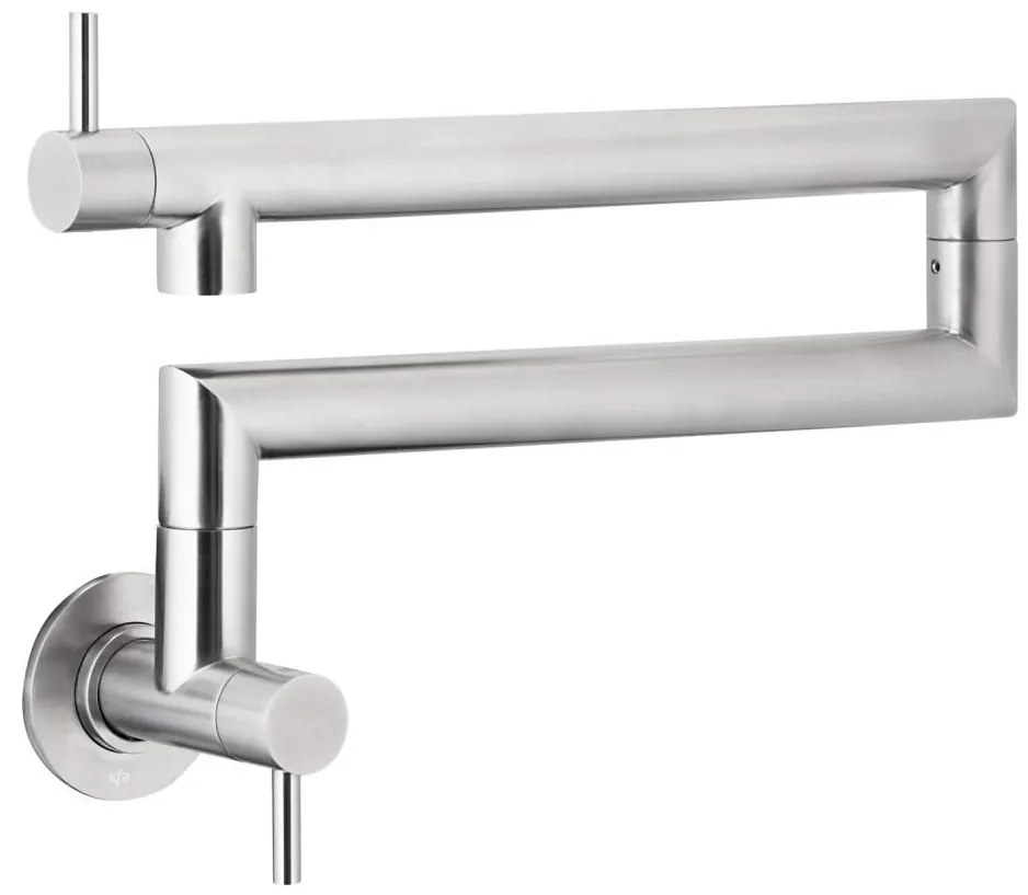 KFA Armatura 6623-030-22 - Miscelatore da cucina con snodo DUERO POT FILLER in acciaio inox