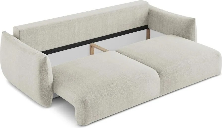 Divano beige allungabile 230 cm Leila – Makamii