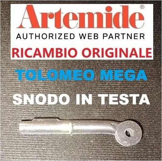 Artemide primo snodo in testa ricambio per Tolomeo Mega