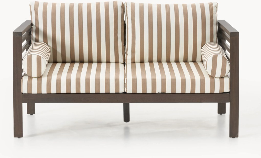 Divano da giardino in legno di acacia 2 posti Bo