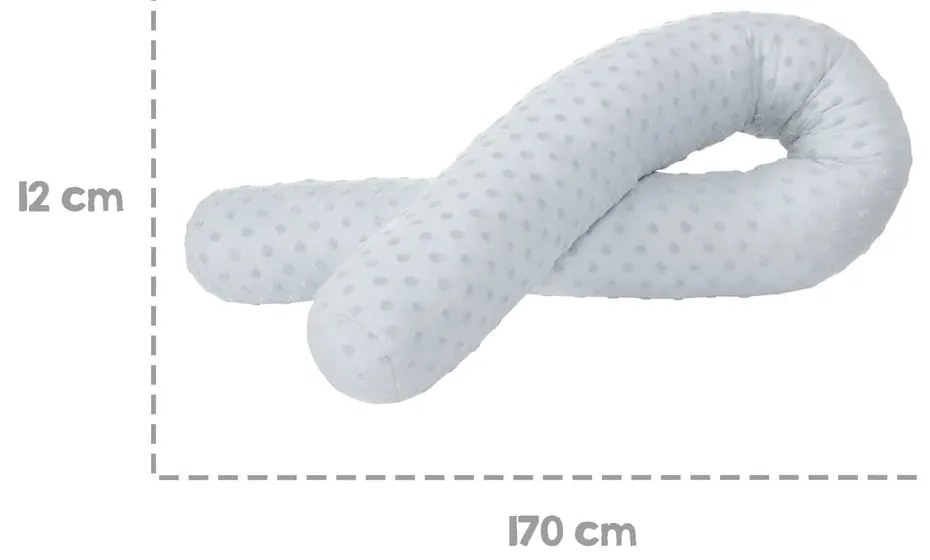 Cuscino per allattamento blu Lil Planet - Roba