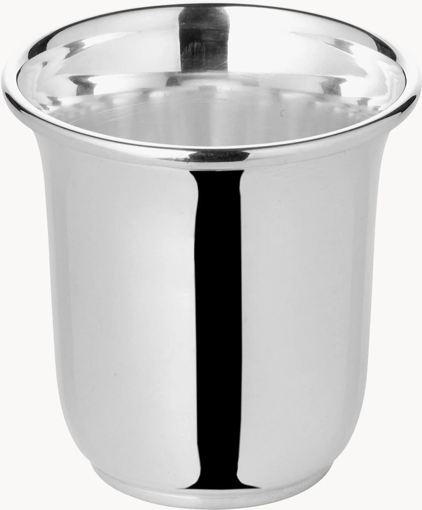 Bicchiere da liquore argentato Cuno