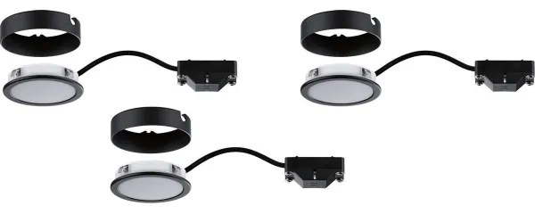 Paulmann 99990 - SET 3xLED/3,5W Illuminazione mobili PUKK 230V