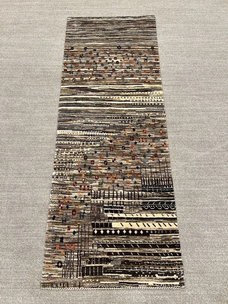 Loribaft Tappeto persiano 190 x 70 Beige (Iran) Annodato A Mano