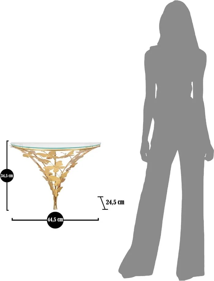 Comodino in oro Butterfly - Mauro Ferretti
