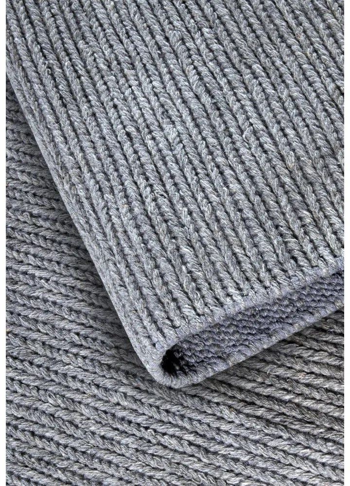 Tappeto grigio in lana tessuto a mano 60x90 cm Francois - Villeroy&Boch