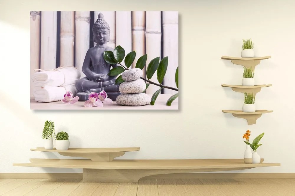 Stampa su tela – Buddha wellness