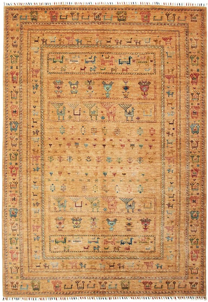Samarkand Tappeto 240x170 (Pakistan) Annodato A Mano