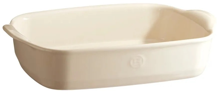 Piastra rettangolare in ceramica crema Ultime, 30 x 19 cm Ultimate - Emile Henry
