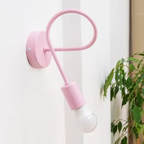 Applique OXFORD 1xE27/15W/230V rosa