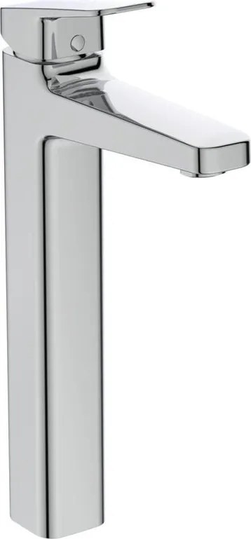 Rubinetto per lavabo getto laminare cristallino Ceraplan cromo lucido IDEAL STANDARD H 32.1 cm