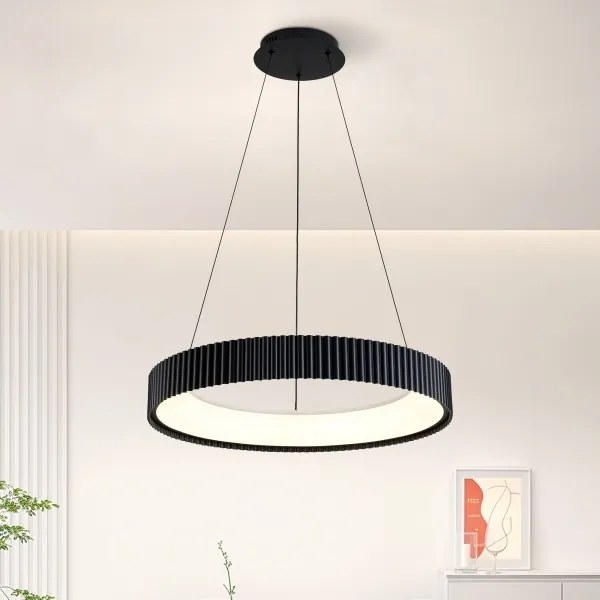 Brilagi - Lampada a sospensione dimmerabile LED su cavo FALCON MODERN LED/54W/230V 60 cm nera + telecomando