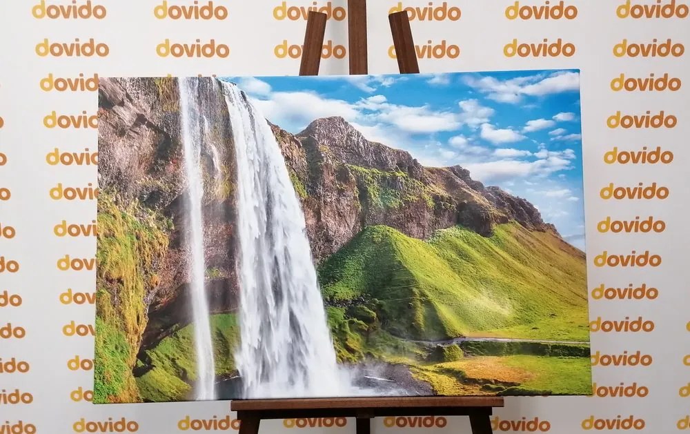 Stampa su tela – Cascata Seljalandsfoss