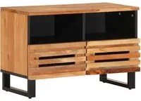 Mobile Porta TV 70x34x46 cm in Legno Massello di Acacia 377442