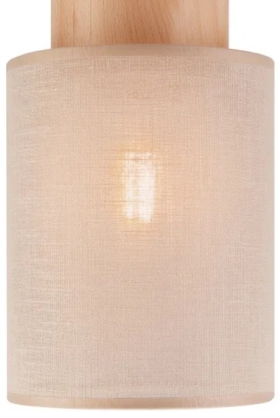 Plafoniera ARI 1xE27/60W/230V d. 16 cm beige