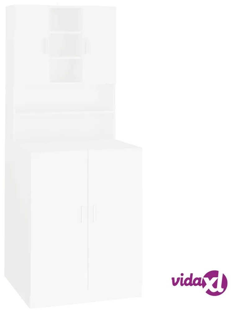 vidaXL Mobile per Lavatrice Bianco