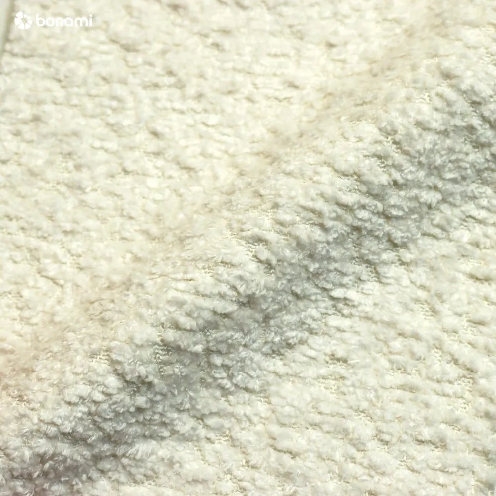 Letto matrimoniale imbottito crema con griglia 160x200 cm Tina - Ropez